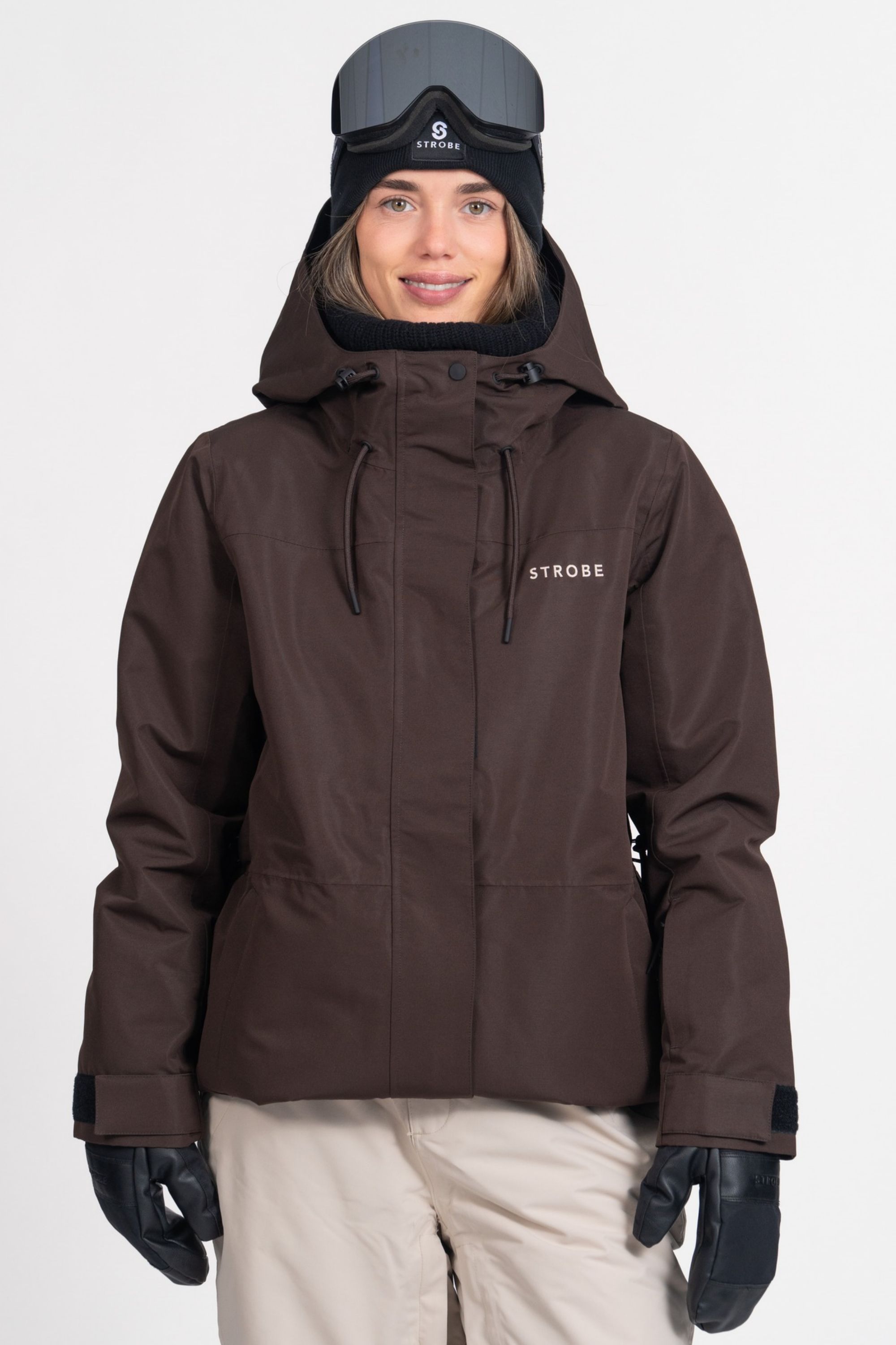 Aura 2.0 Ski Jacket Brown – Women’s