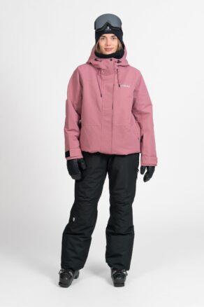 Aura 2.0 Ski Jacket Dusty Red - Women's