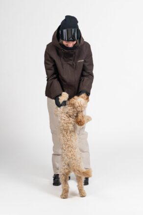 Veste de ski Aura 2.0 Brown - Femmes