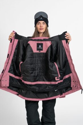Aura 2.0 Ski Jacket Dusty Red - Women's