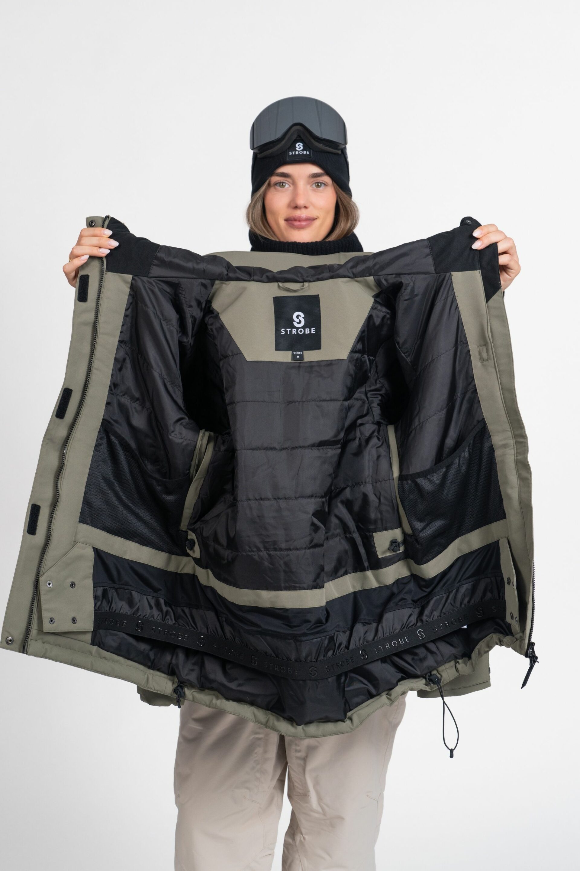 Veste de ski Aura 2.0 Smoke Green - Femmes