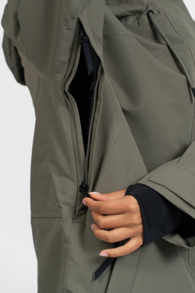 Ventilation pit zips